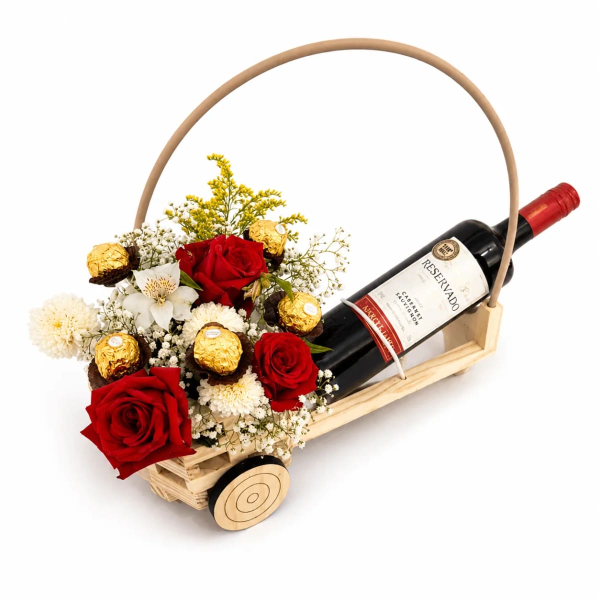 Carrinho Romance & Vinho Premium