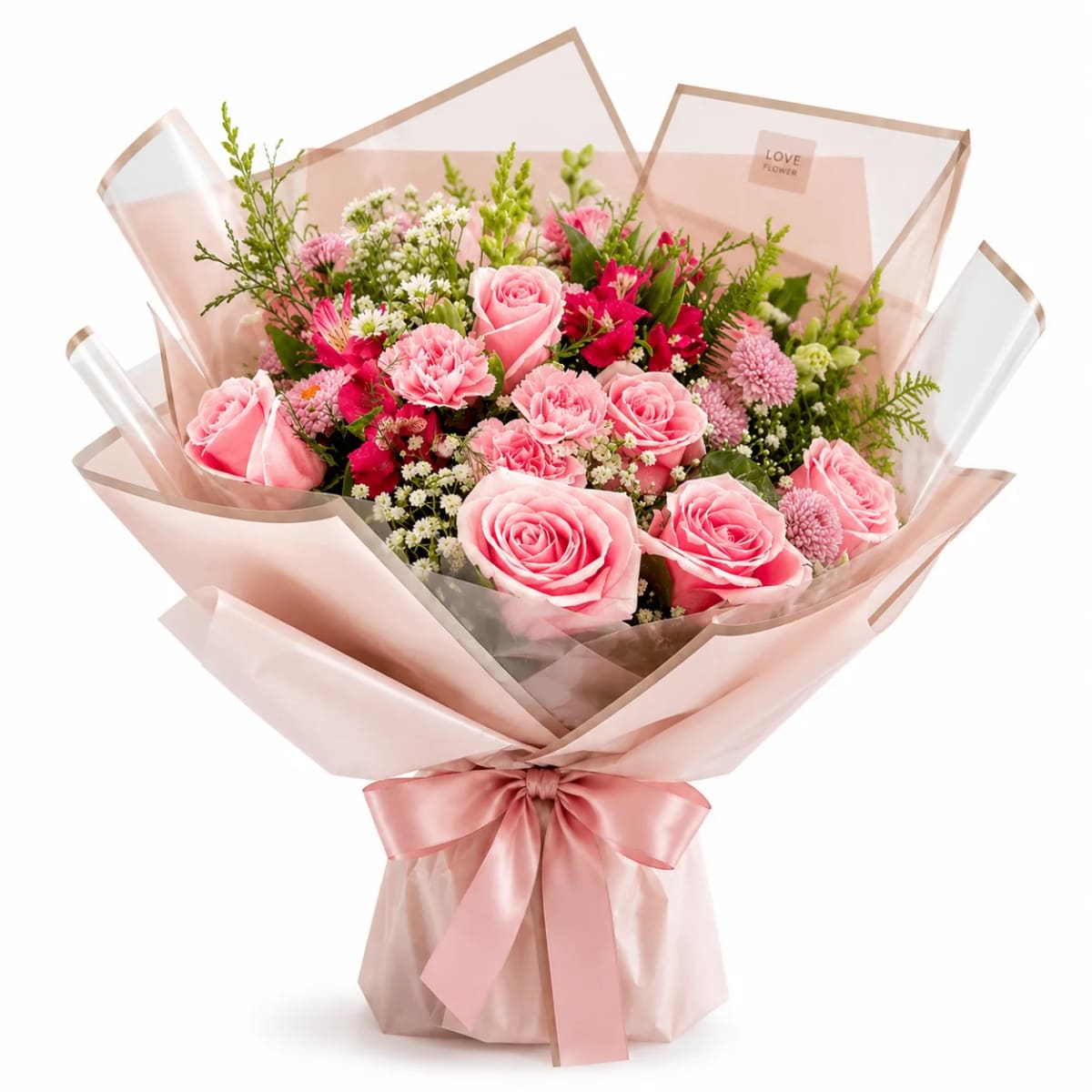Buquê Encanto Rosé